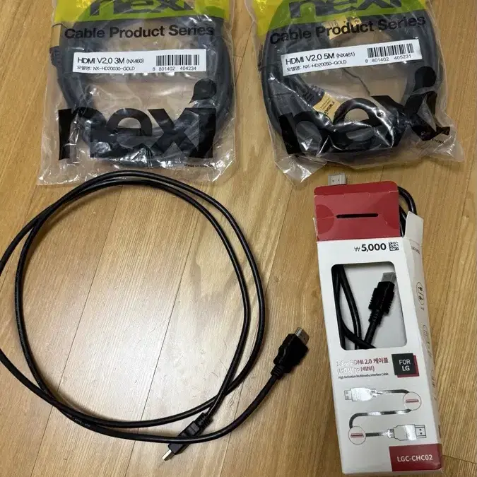 HDMI (3m/5m)새상품, 1.5m 일괄