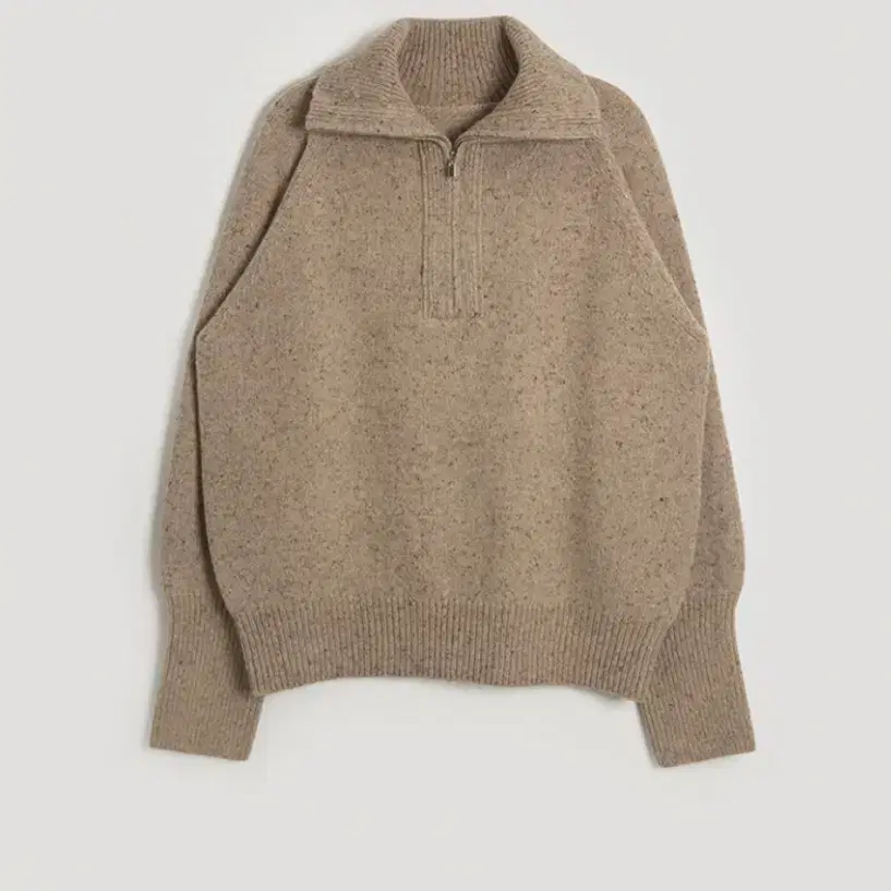 앤니즈 Nep wool 집업니트(beige)