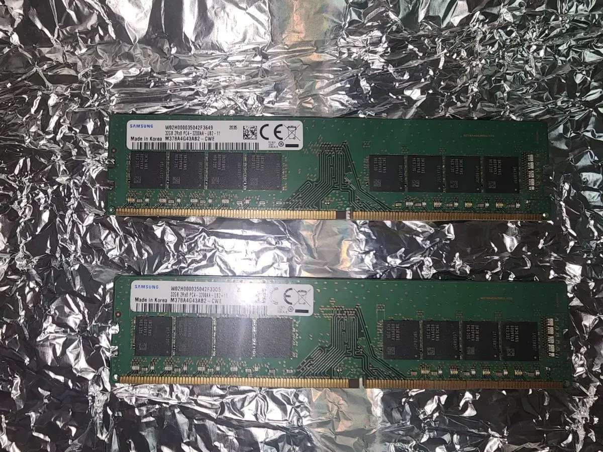 삼성 DDR4 3200 32G X 2 판매합니다