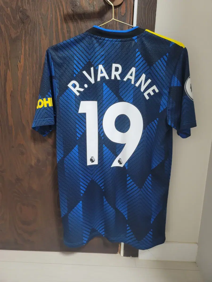 [Nearly New/No Flaws]21-22 Man U Baran Shirt Jersey (Overseas S95)