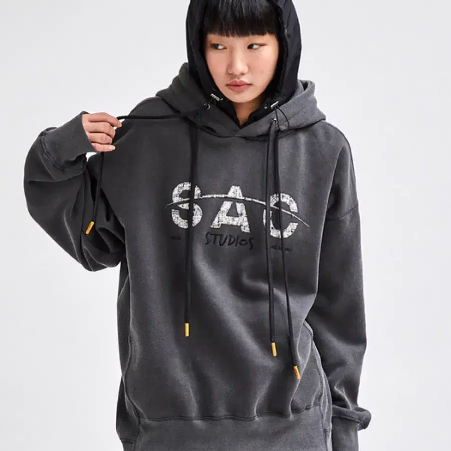 [옷장정리] sac 이중후드티 M