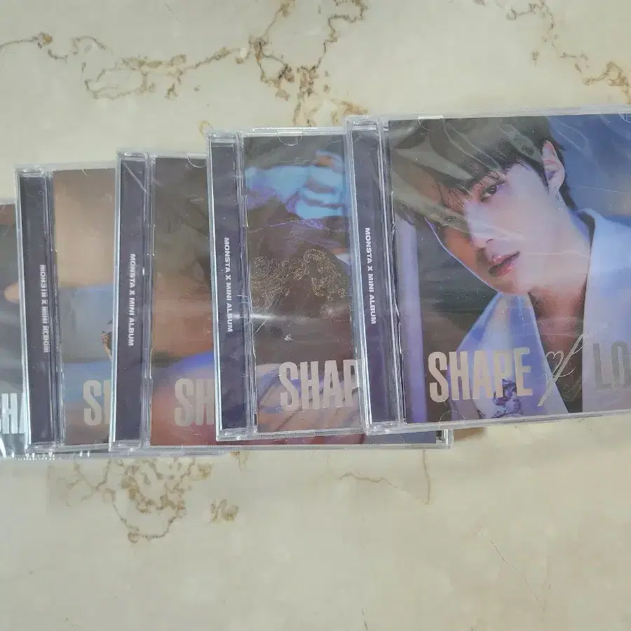 [일괄] MX 미개봉 미니 11집 shape of love 쥬얼 5종