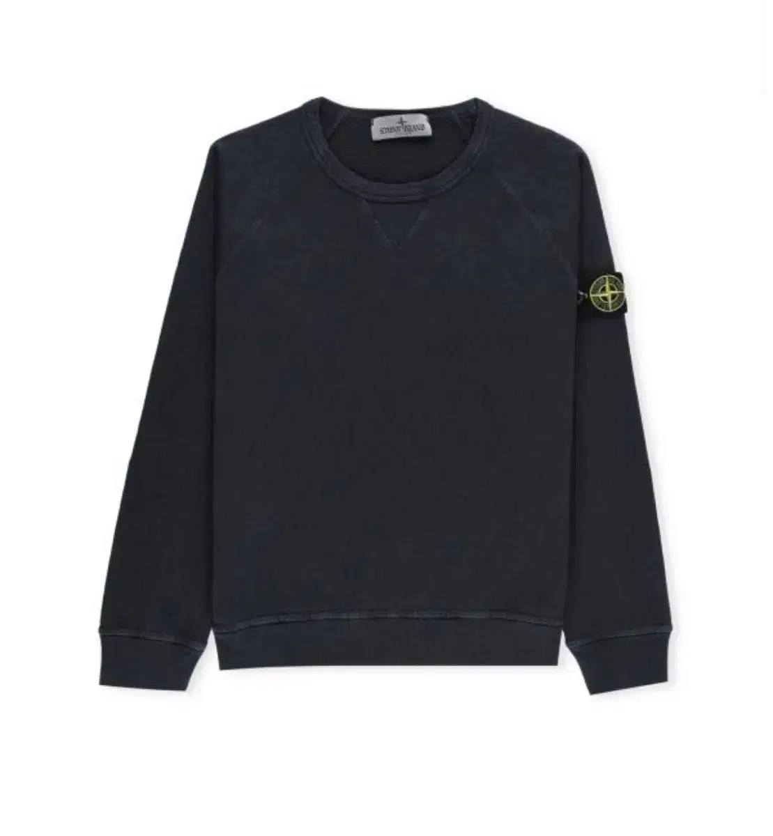 New (12A) Stone Island Kids' Waffen Sweatshirt Man-to-Man Navy Bloo