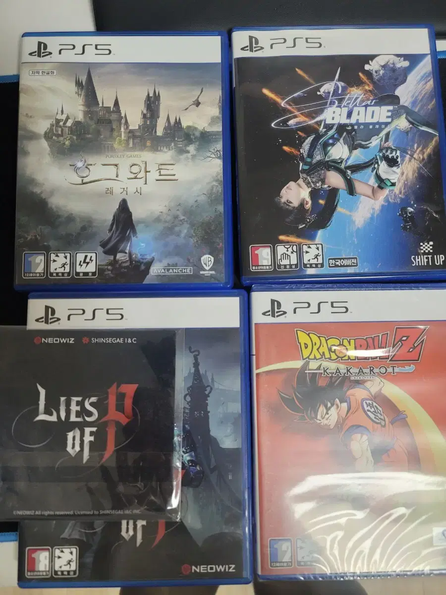 PS5 피의거짓,드래곤볼 카카로트 판매합니다