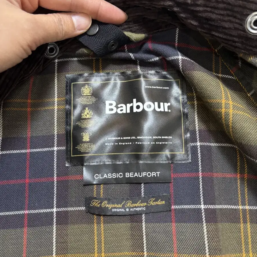 Barbour 바버 뷰포트 올리브 36사이즈