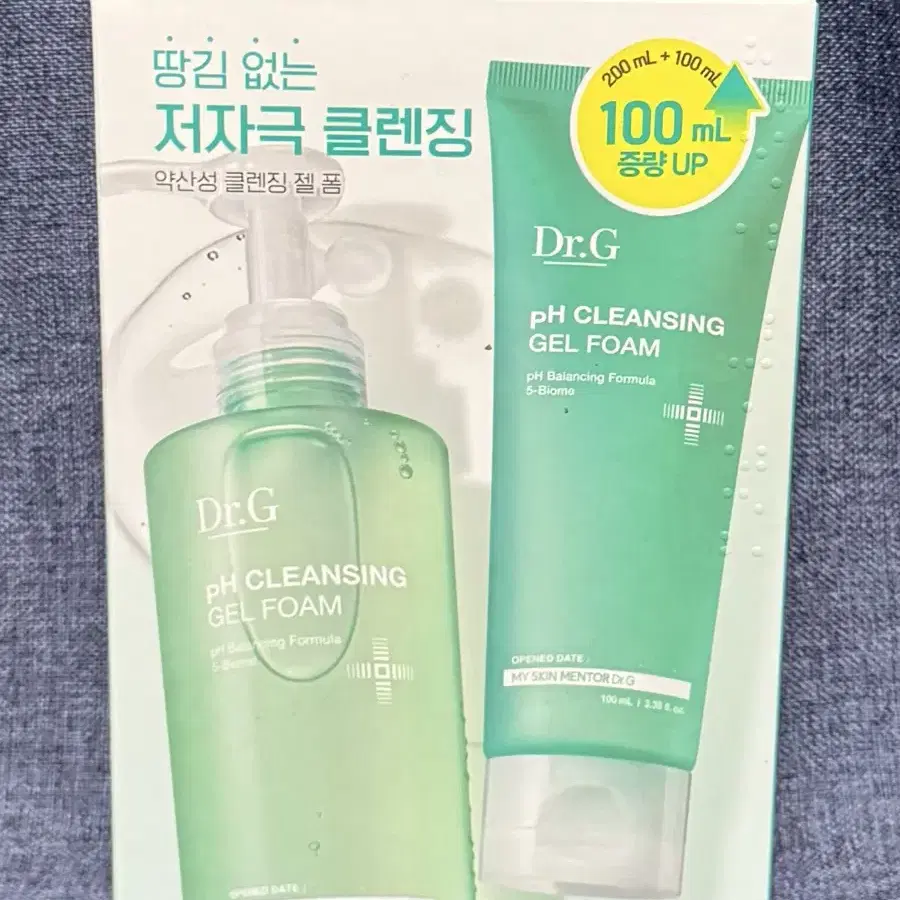 닥터지 약산성 클렌징 젤 폼 200ml+100ml