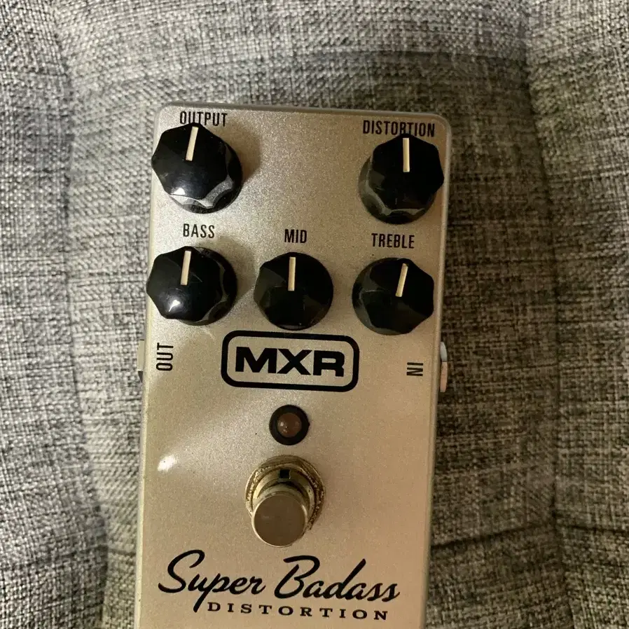 Mxr superbadass 일렉기타 이펙터 디스토션