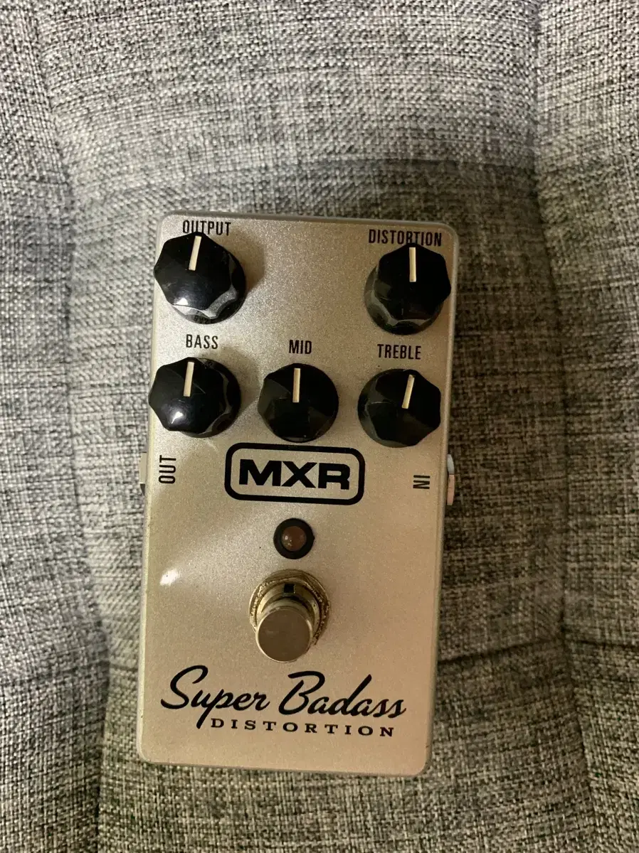 Mxr superbadass 일렉기타 이펙터 디스토션