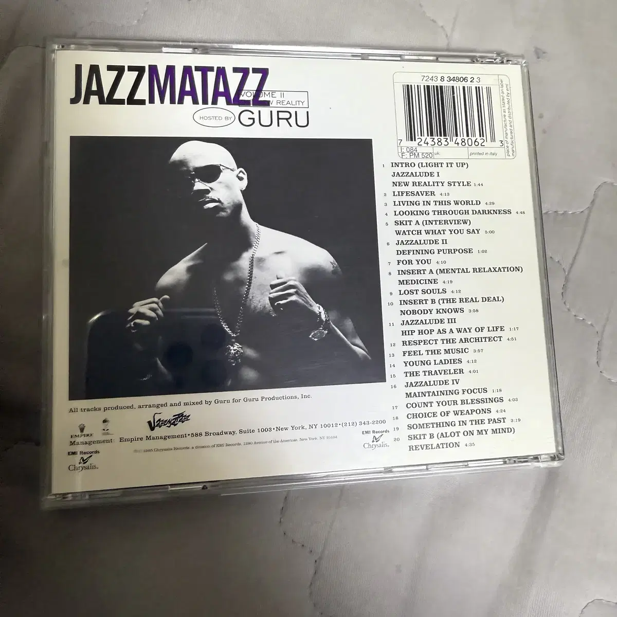 [흑인 음악] Guru (구루) - Jazzmatazz Vol.2 CD