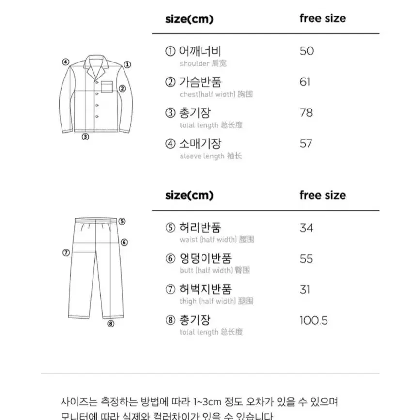 루나루즈 잠옷 커플잠옷 크리스마스 곰돌이