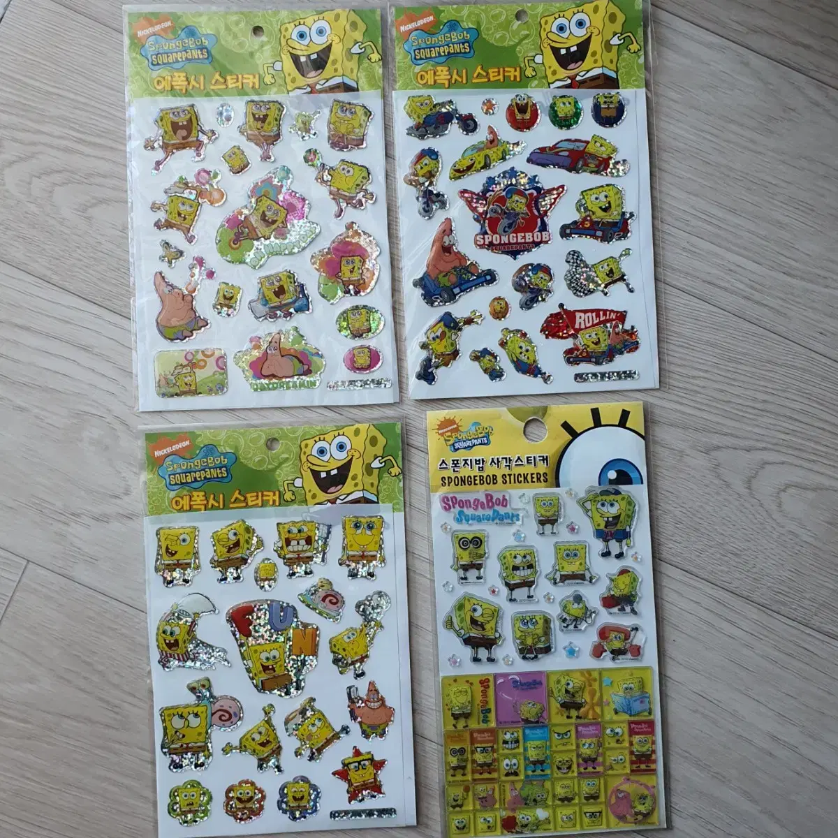 classicstickers classicsspongebob spongebob epoxystickerssquarestickers