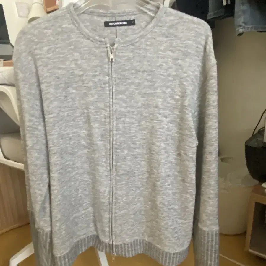 해칭룸 Layer Cardigan M.Grey