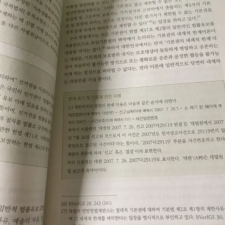 방송대 방통대 법학과 기본권의 기초이론