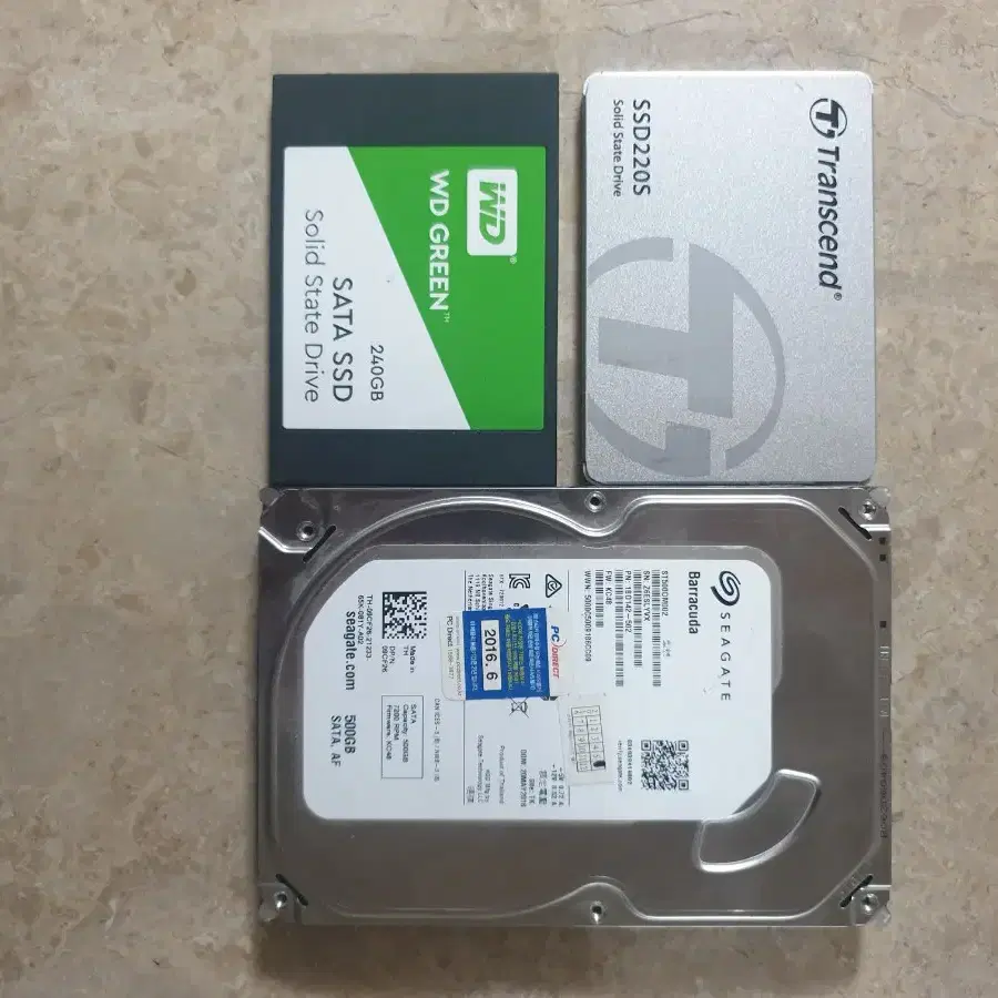 SSD 및 HDD 팝니다..