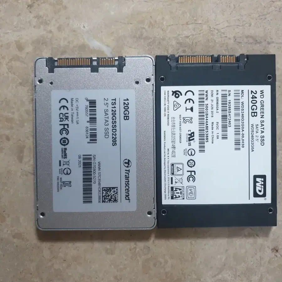 SSD 및 HDD 팝니다..