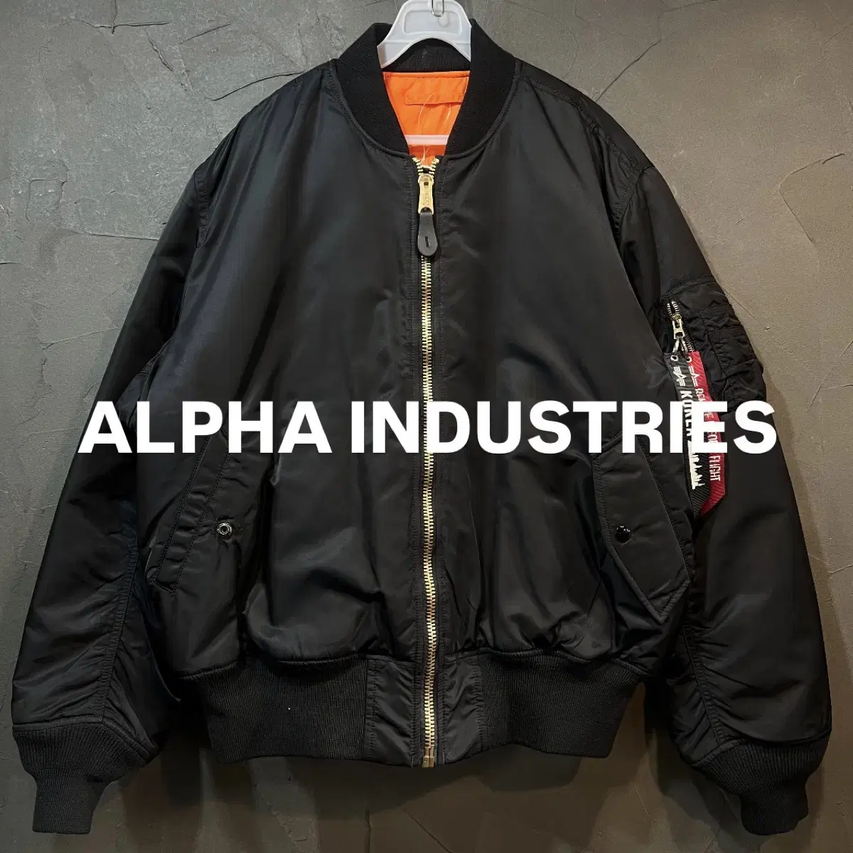 [XL] ALPHA INDUSTRIES 알파인더스트리 MA-1 자켓