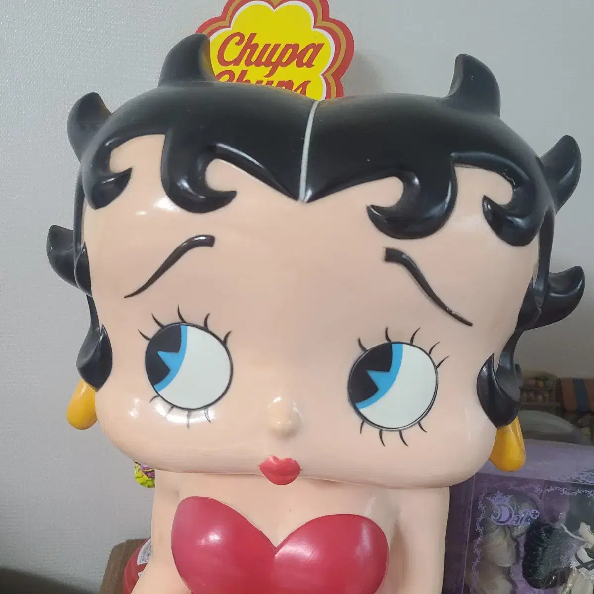 베티붑 테티풉 Betty boop 인형 피규어 고전 애니메이션 저금통