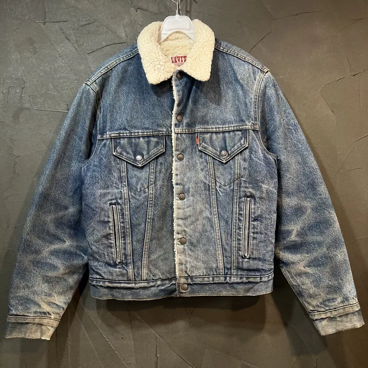 [40] LEVIs 리바이스 USA 빈티지 데님 쉐르파 자켓