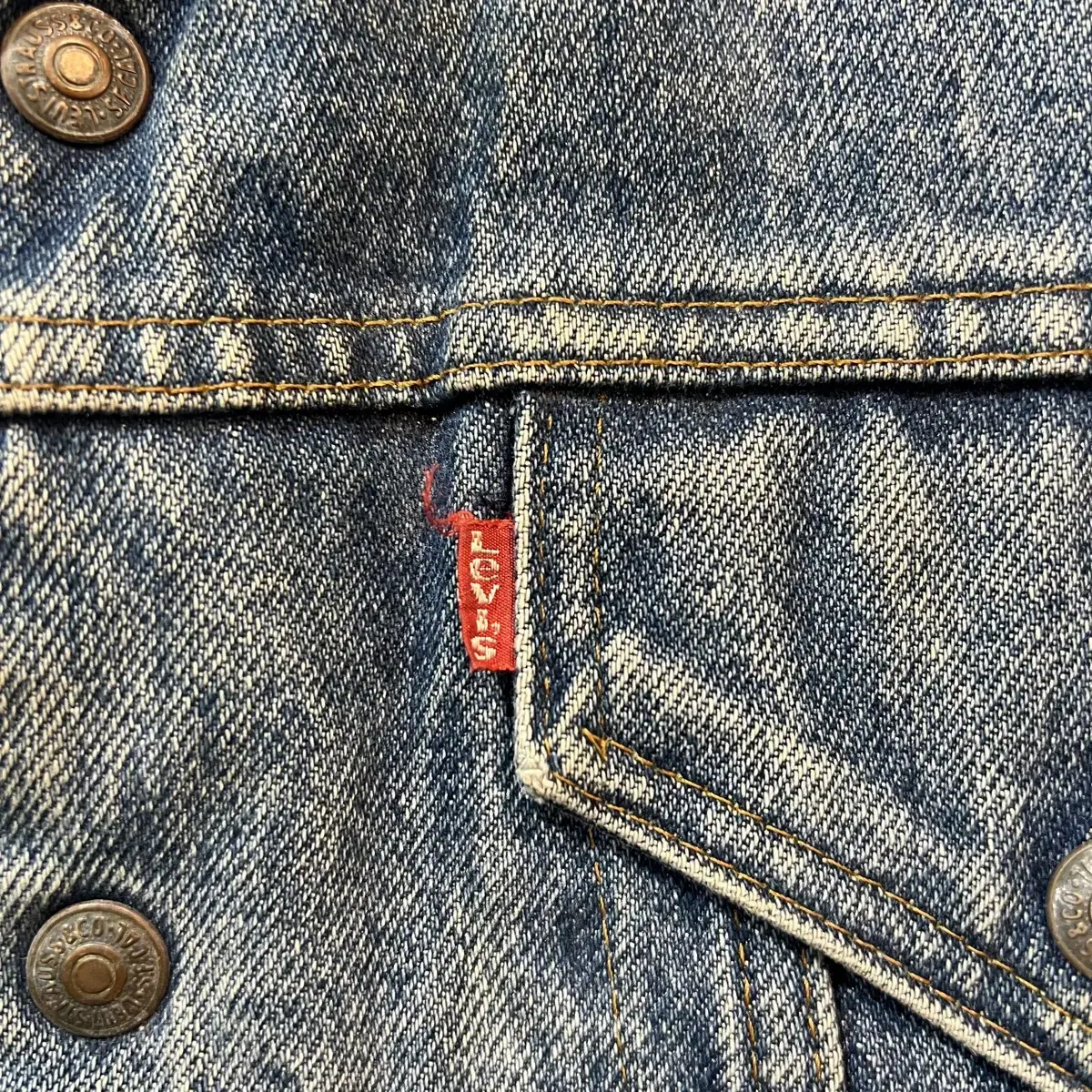 [40] LEVIs 리바이스 USA 빈티지 데님 쉐르파 자켓