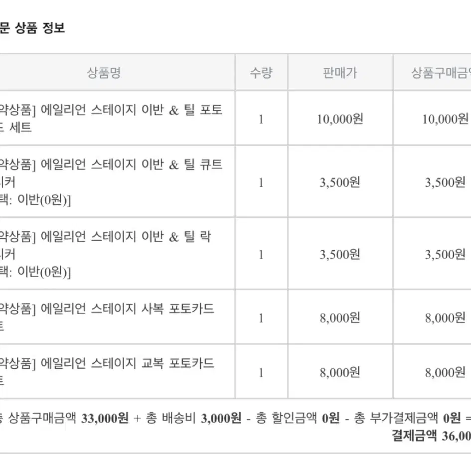 에일리언스테이지 에이스테 재판 이반위주 일괄 판매해요