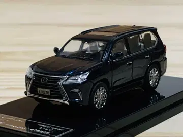 한정품 LEXUS LX570 LEXUS 1/64 미니카 블루
