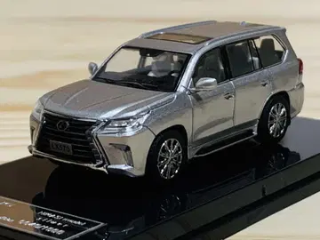 한정품 렉서스 LX570 LEXUS 1/64 미니카 실버