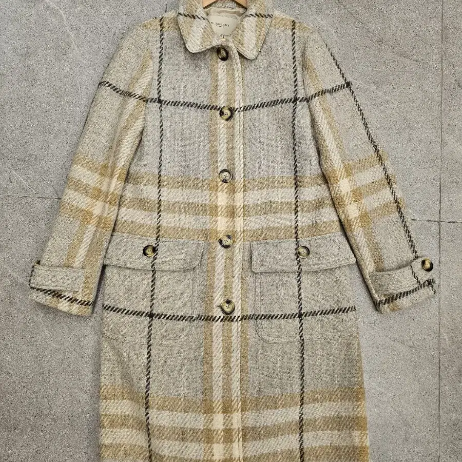 버버리 BURBERRY 노바체크 롱코트 US8