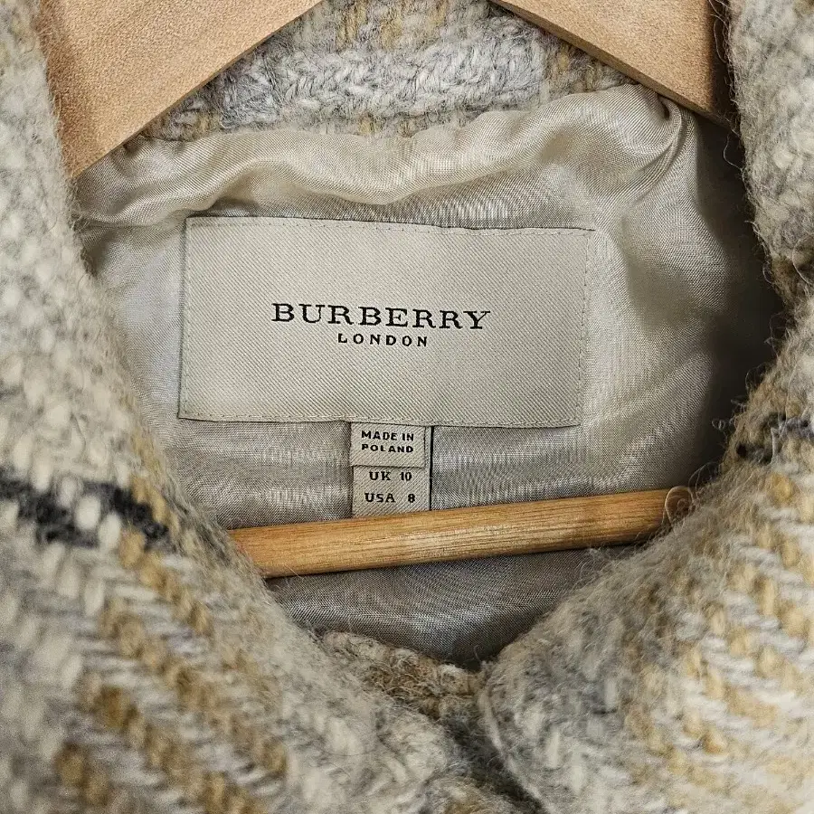 버버리 BURBERRY 노바체크 롱코트 US8