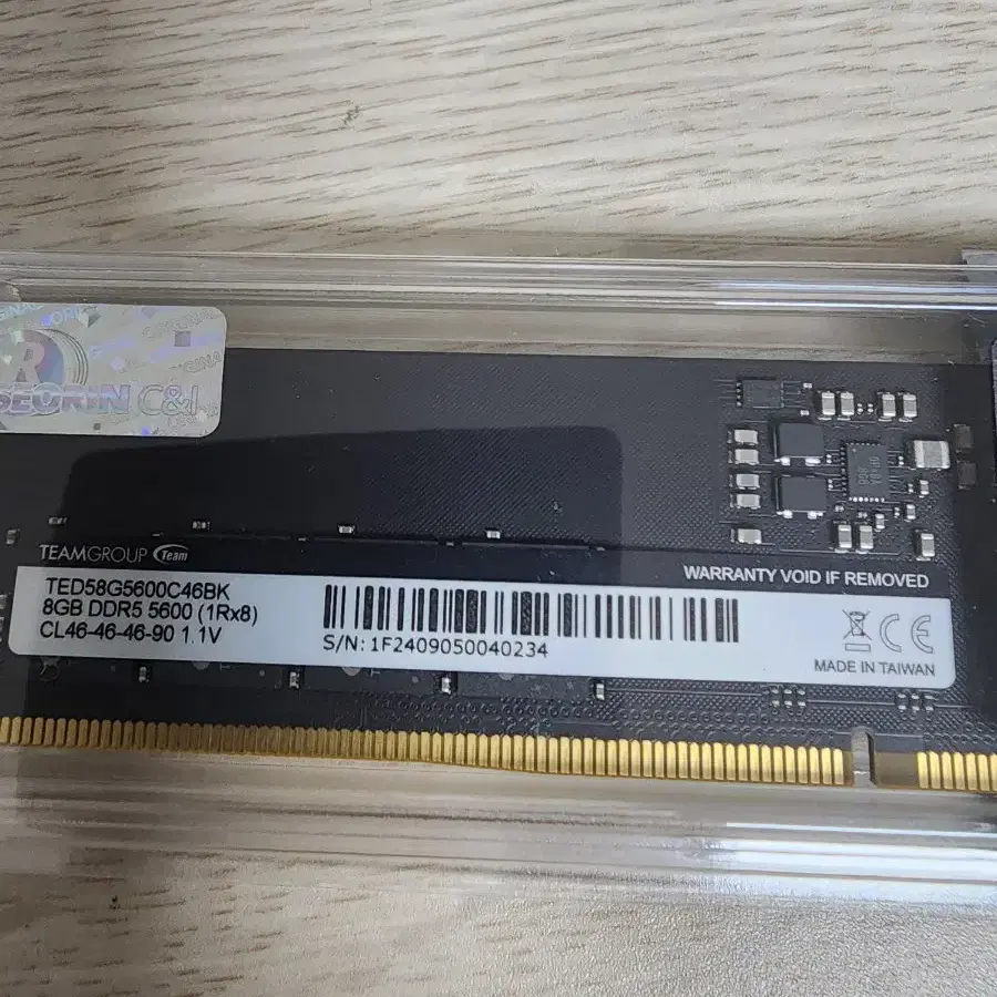 TeamGroup DDR5-5600 CL46 Elite 서린 (8GB 램