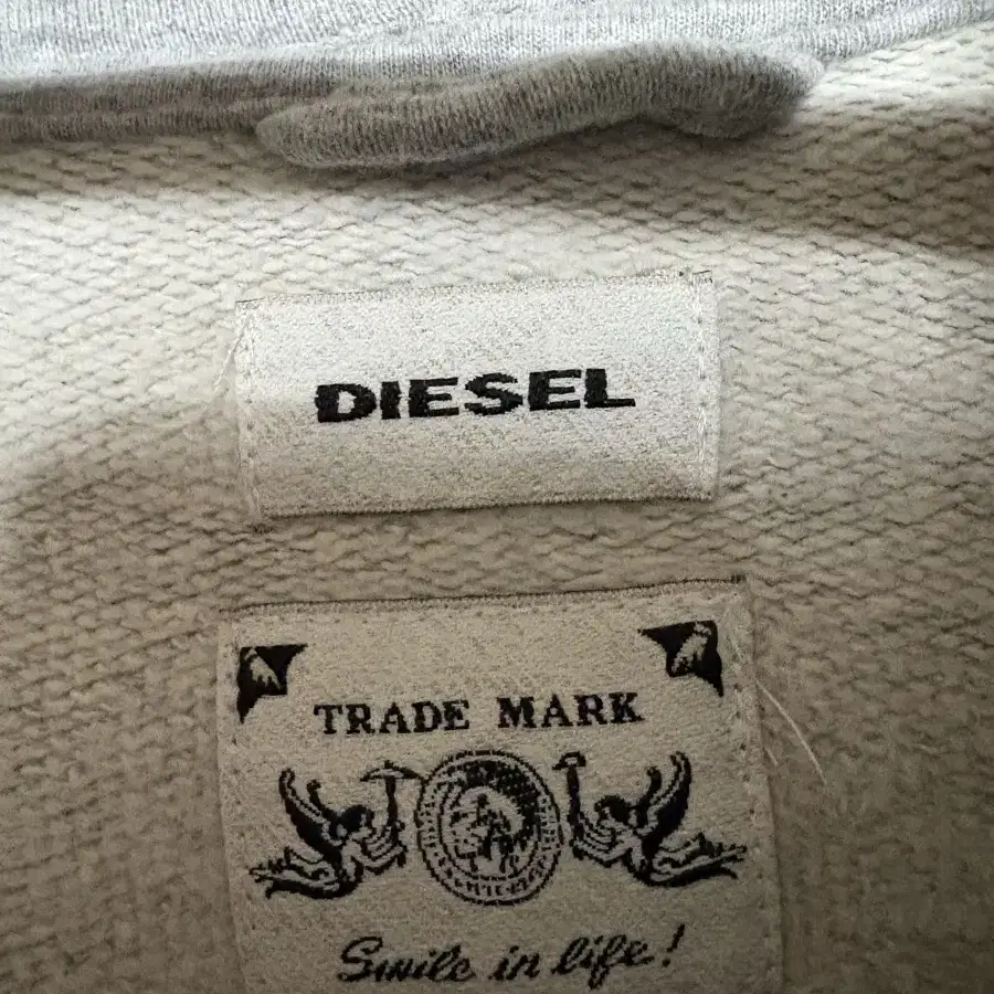 DIESEL 디젤 기모 후드집업 M