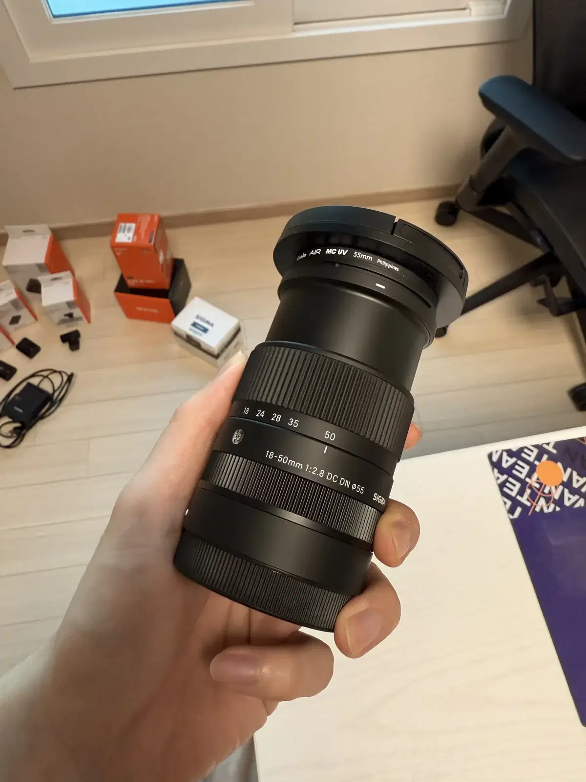 시그마 1850 f2.8 e마운트