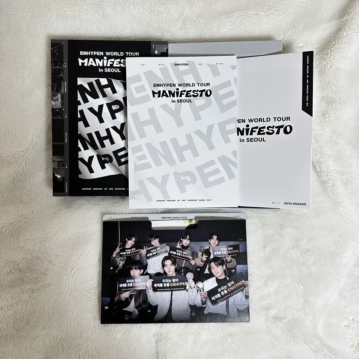 엔하이픈 매니페스토 Manifesto in Seoul DVD