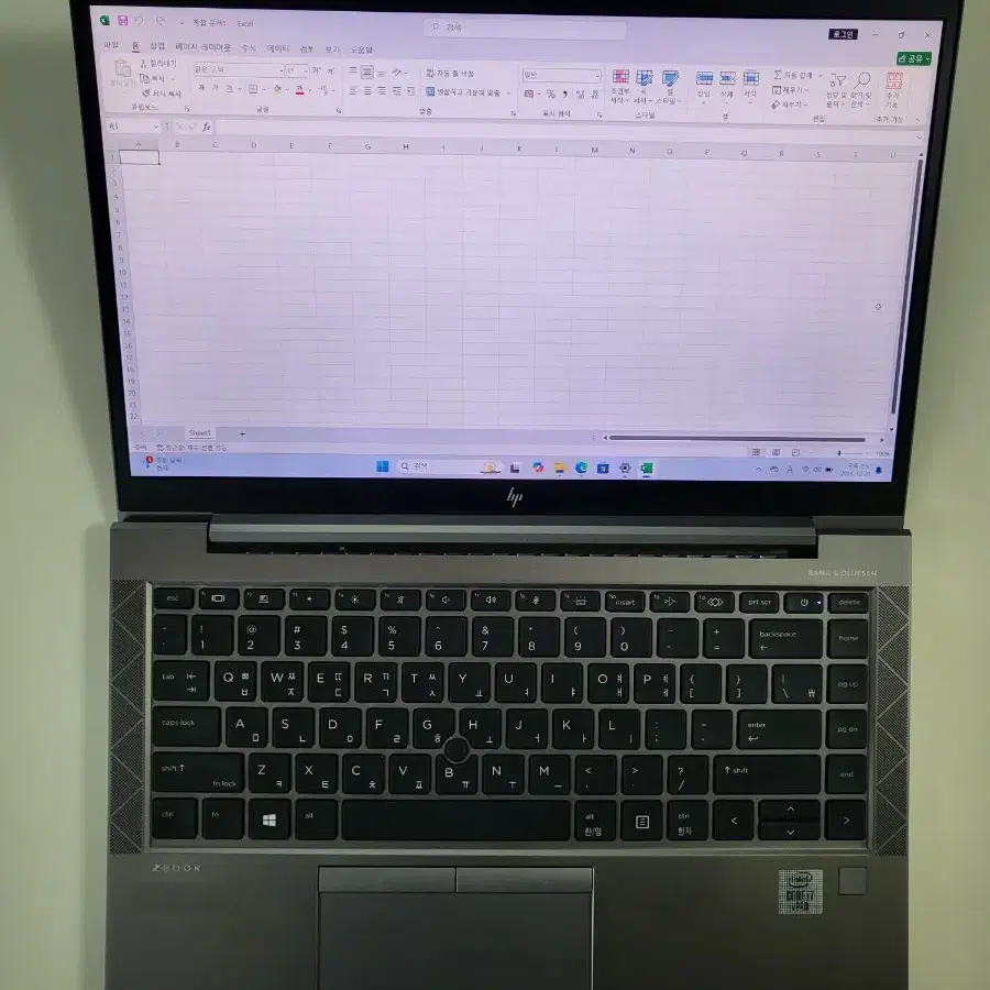 HP ZBook i7 10세대 고사양 모바일워크스테이션