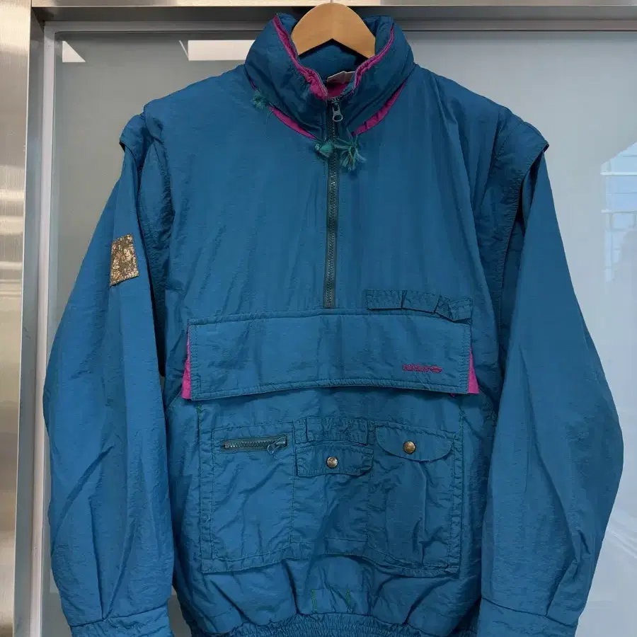 80s 아디다스 아디텍스 아웃도어 고프코어 smock 자켓