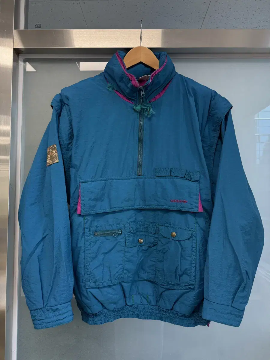 80s 아디다스 아디텍스 아웃도어 고프코어 smock 자켓