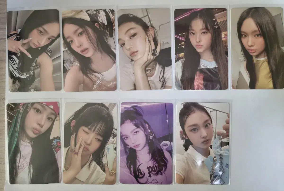 New Jeans GET UP photocard B-version minji hanni danielle haerin hyein Get Up