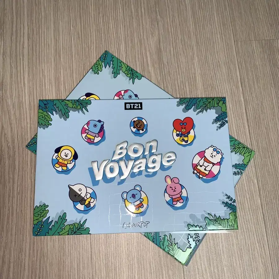 COLOURPOP X BT21 (BTS)  BON VOYAGE 아이섀도우