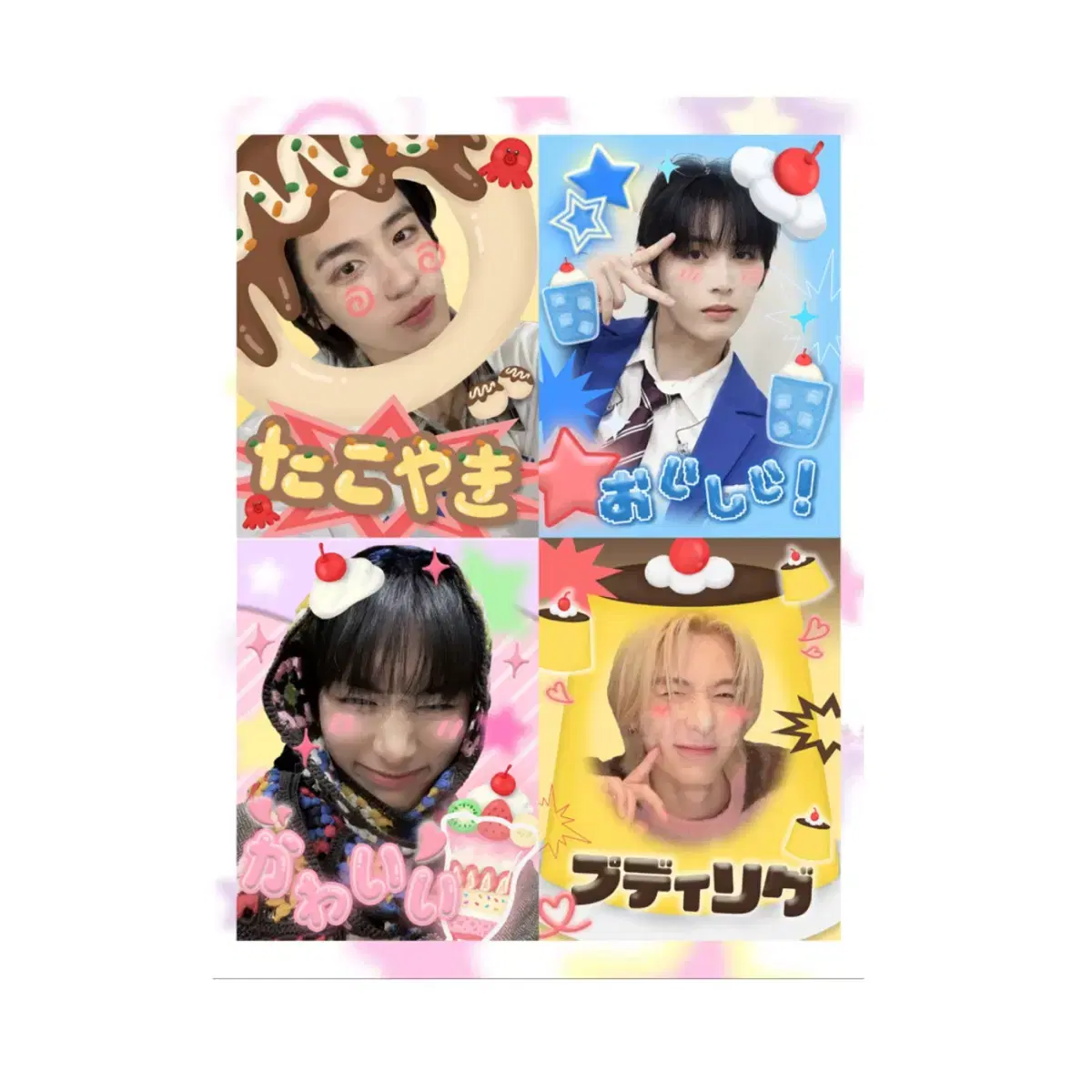 3+1 !!!boynextdoor taesan leehan purikura sell / san&han boynextdoor