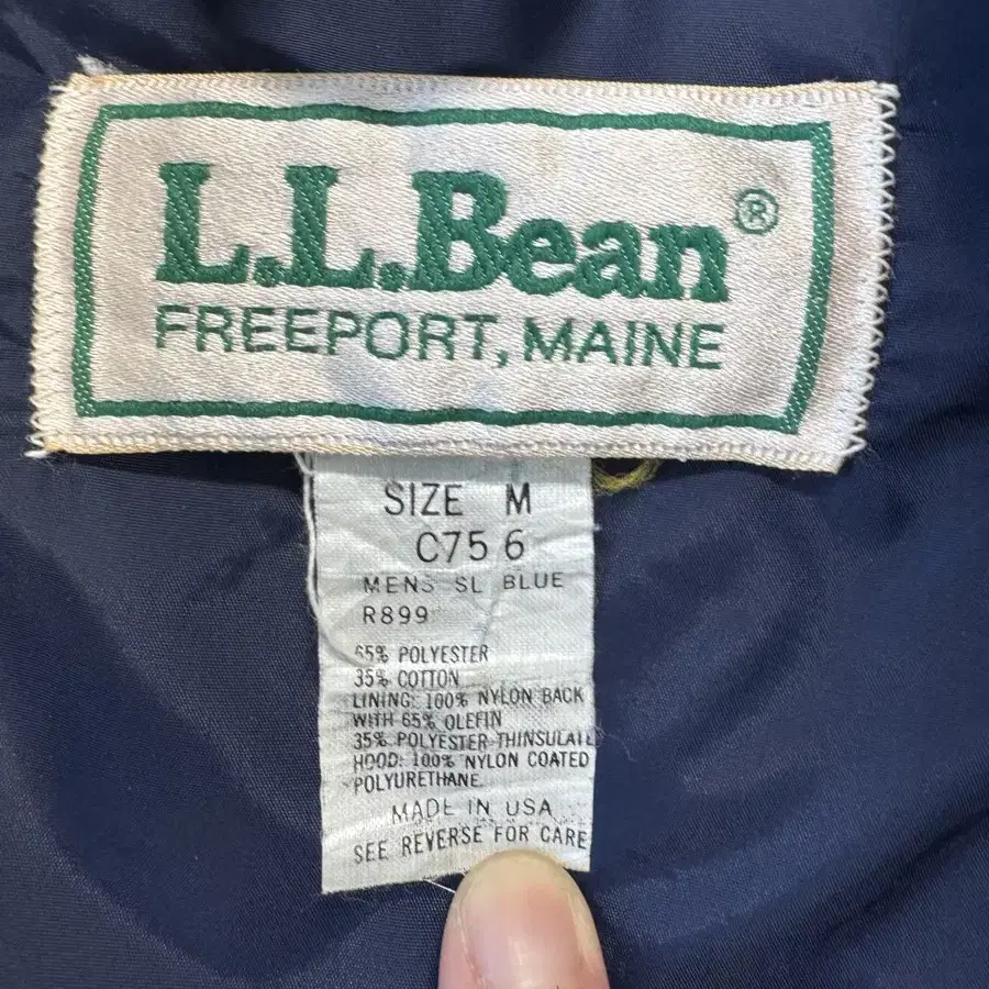 80s USA L.L.BEAN 엘엘빈 M65 BUSH 자켓