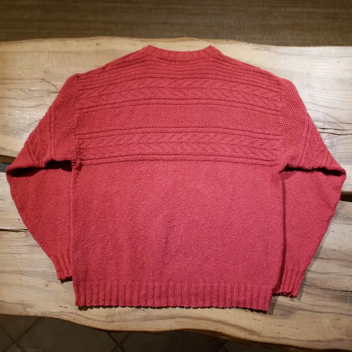 80s L.L. Bean Cotton Sweater, Pink