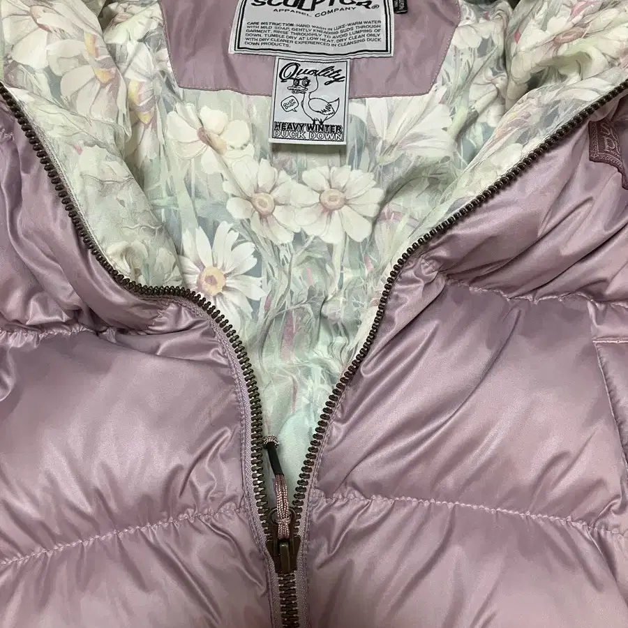 스컬프터 패딩(102 Short Puffer Down Mauve)