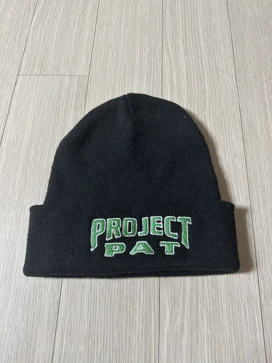 빈티지 project pat 비니 블랙