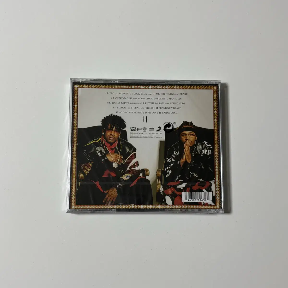 21 savage, 메트로 부민 Savage mode 2 미개봉 cd