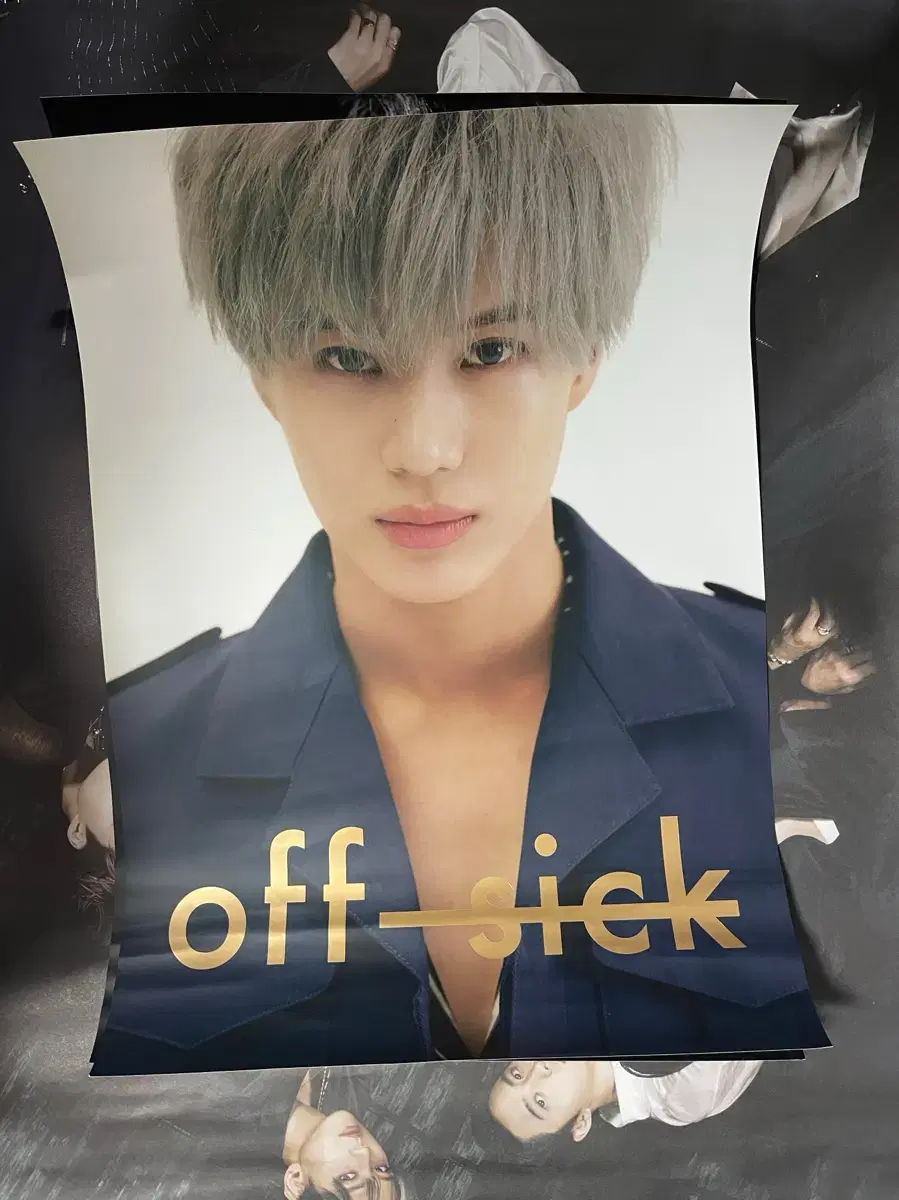 샤이니 태민 Off sick 콘서트 공식 한정 포스터