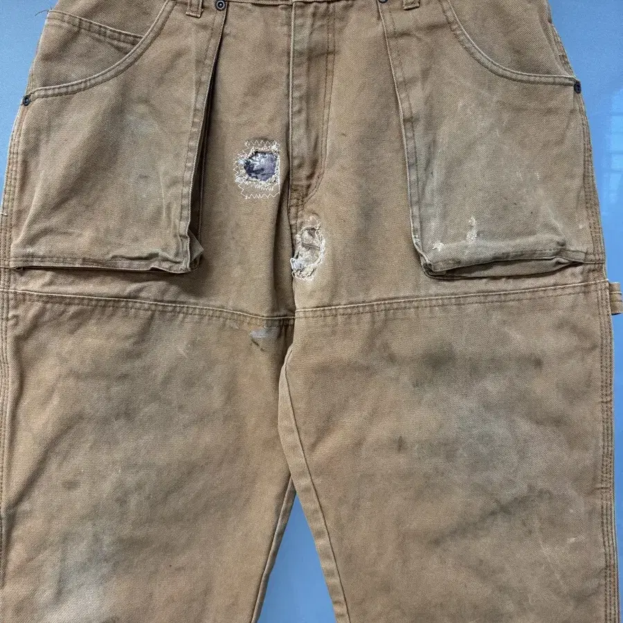 [Sz 33] 00s Dickies 디키즈 카펜터 더블니 캔버스 팬츠