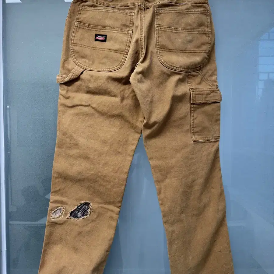 [Sz 33] 00s Dickies 디키즈 카펜터 더블니 캔버스 팬츠