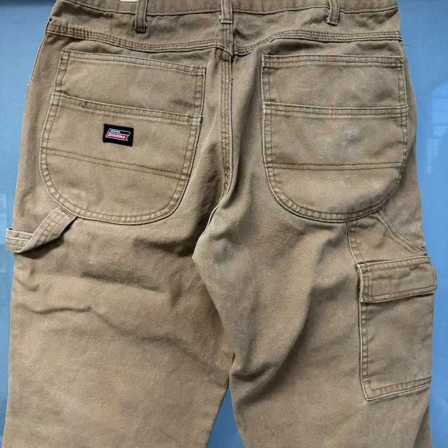 [Sz 33] 00s Dickies 디키즈 카펜터 더블니 캔버스 팬츠