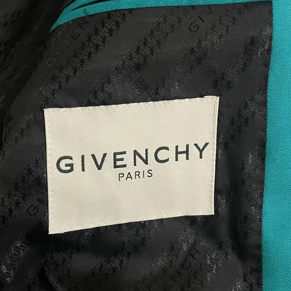 GIVENCHY 지방시 청록 블레이저 자켓 (신세계 구매)