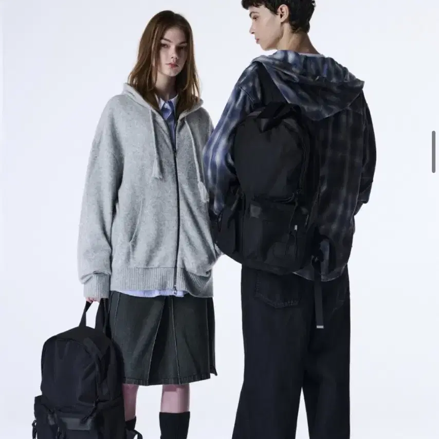 메종미네드  TWO POCKET BACKPACK M Size