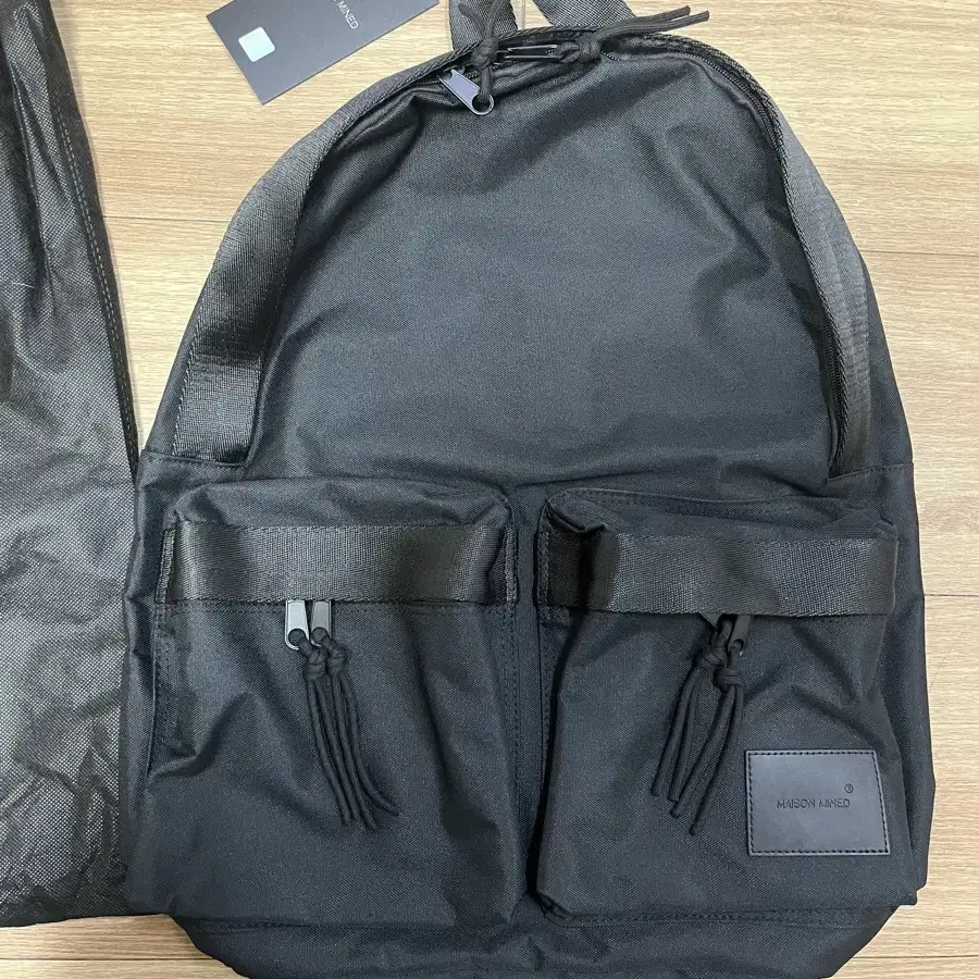 메종미네드  TWO POCKET BACKPACK M Size